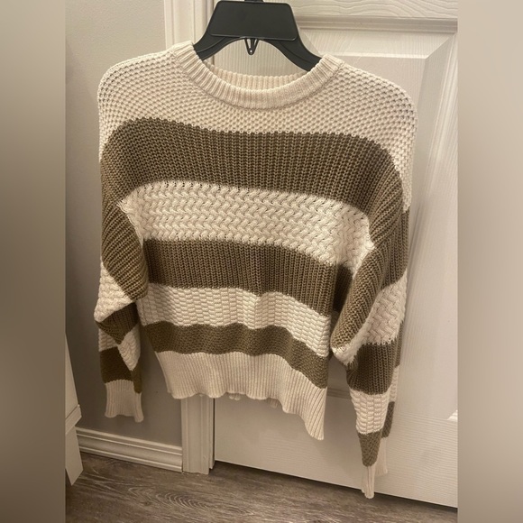 a new day Sweaters - A new day Striped Sweater